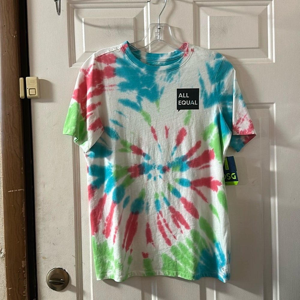 DSG Trend Short Sleeve Graphic T-Shirt: ALL EQUAL: TIE DYE: NEW WITH TAGS: SZ XL